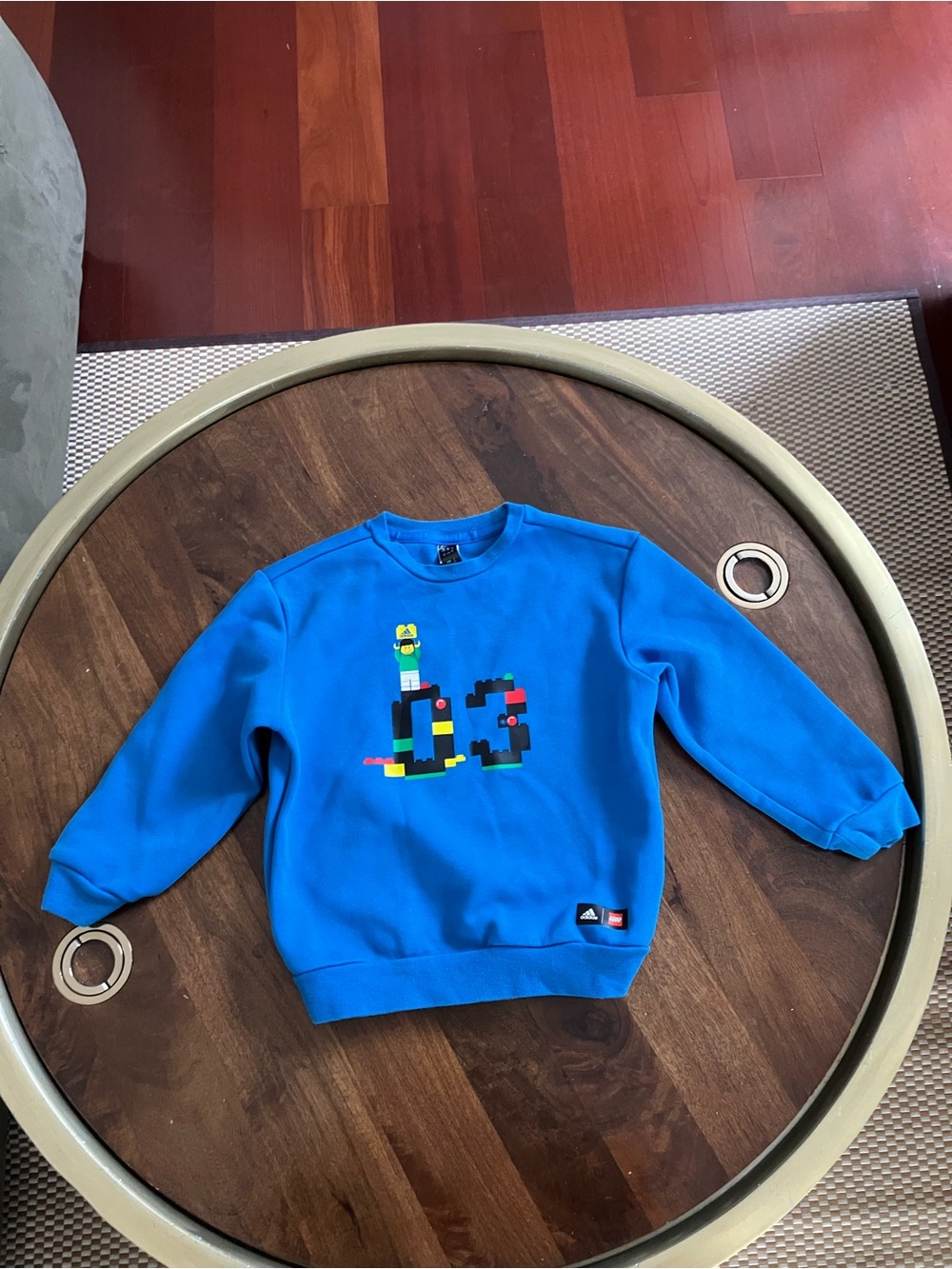 Adidas x LEGO LEGO Guy Kids Crewneck Sweatshirt 3T